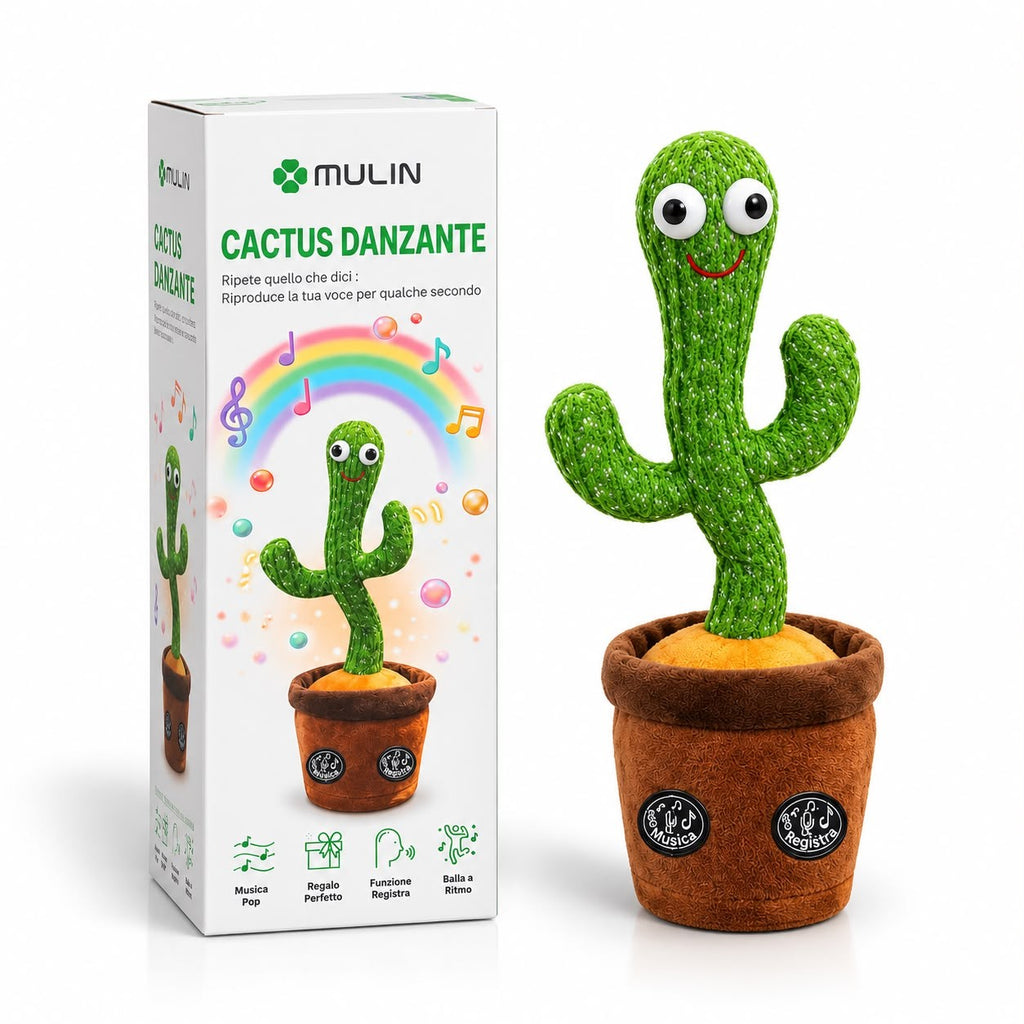 Cactus Bailarín que Habla y Canta 🌵
