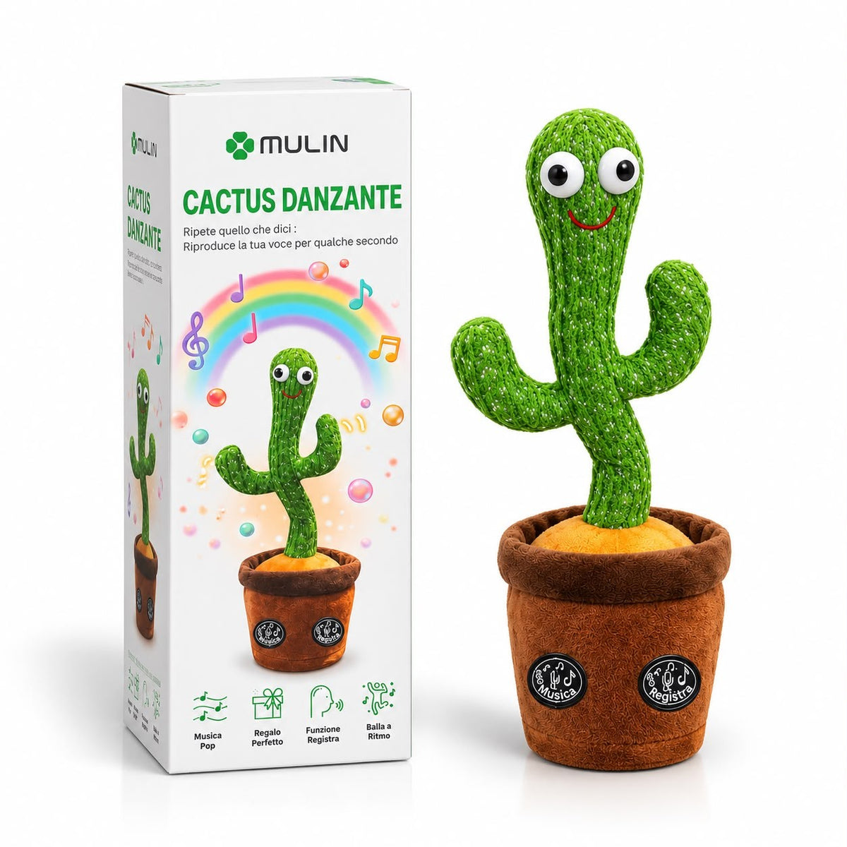 Cactus Bailarín que Habla y Canta 🌵